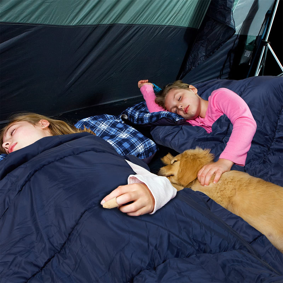 Cotton Flannel Double Sleeping Bag D550