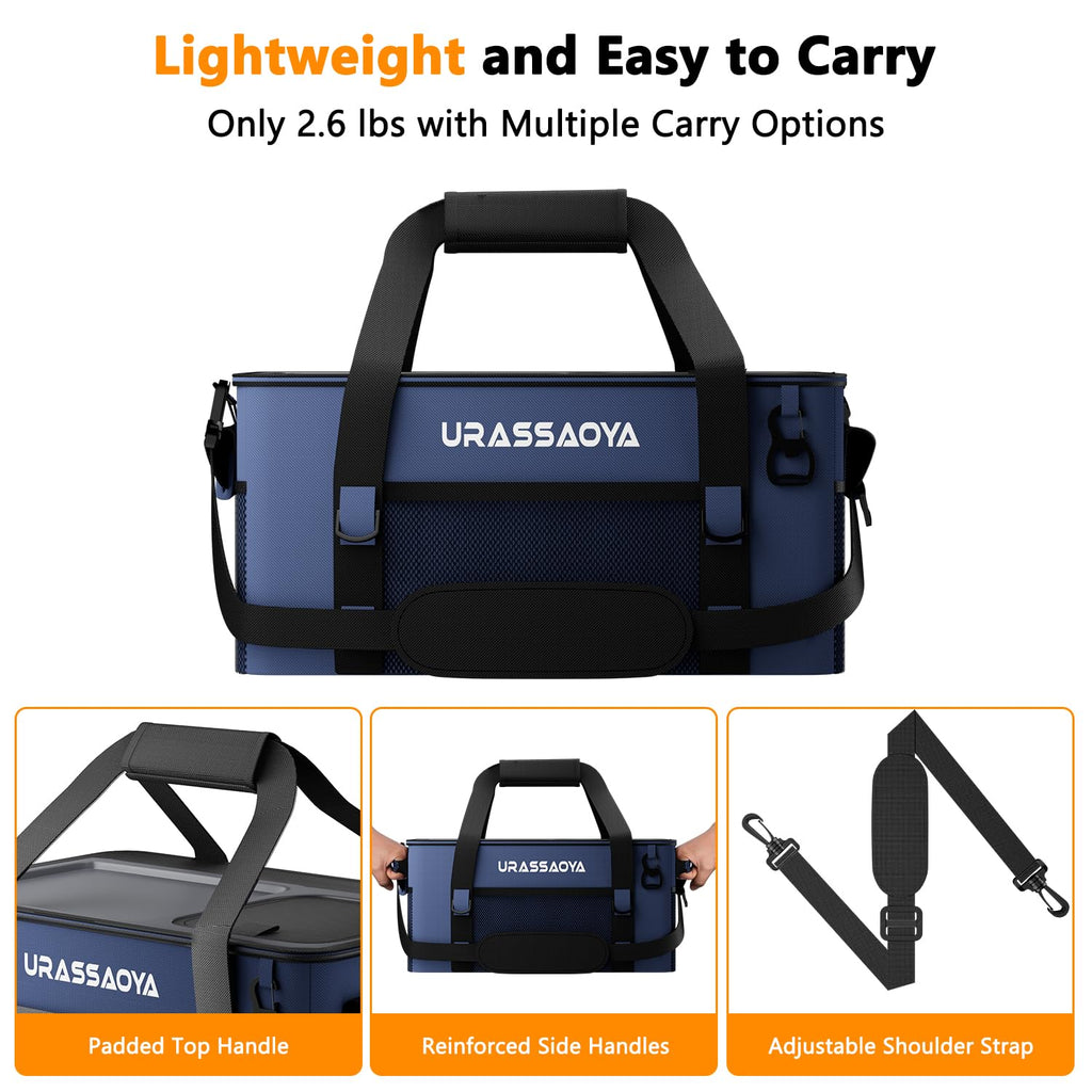 50 Can Collapsible Soft Cooler Bag with Hard Lid U932381
