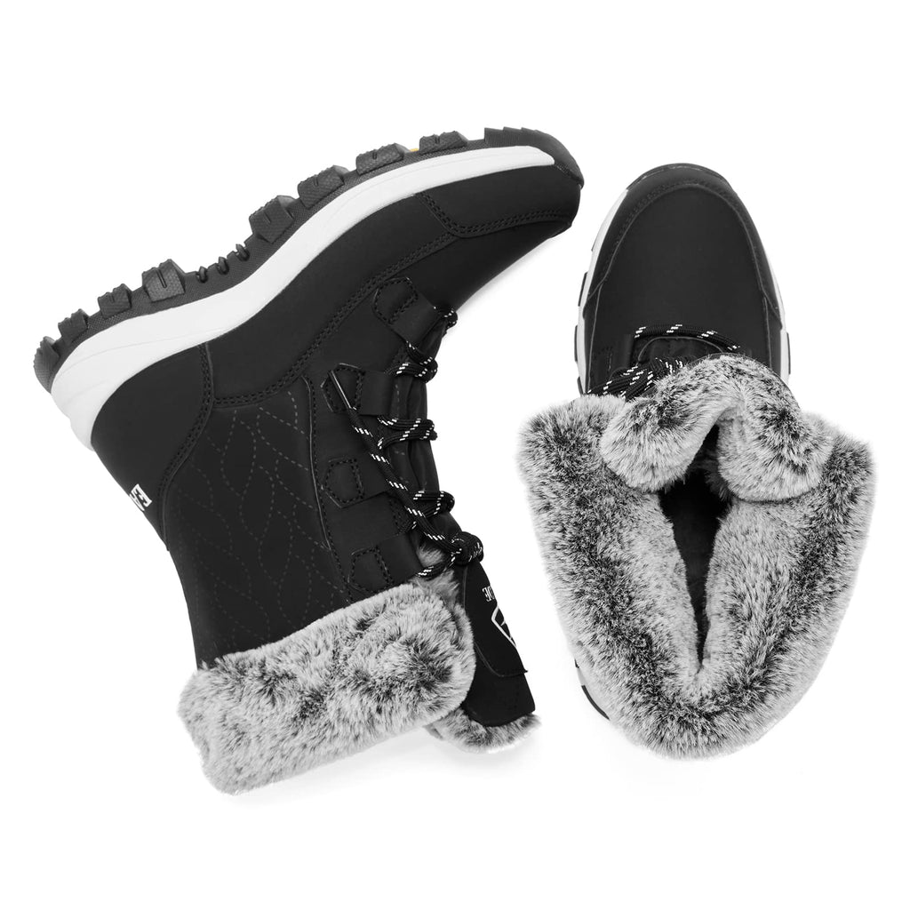 Women's Waterproof Mid-Calf Winter Boots Y42368