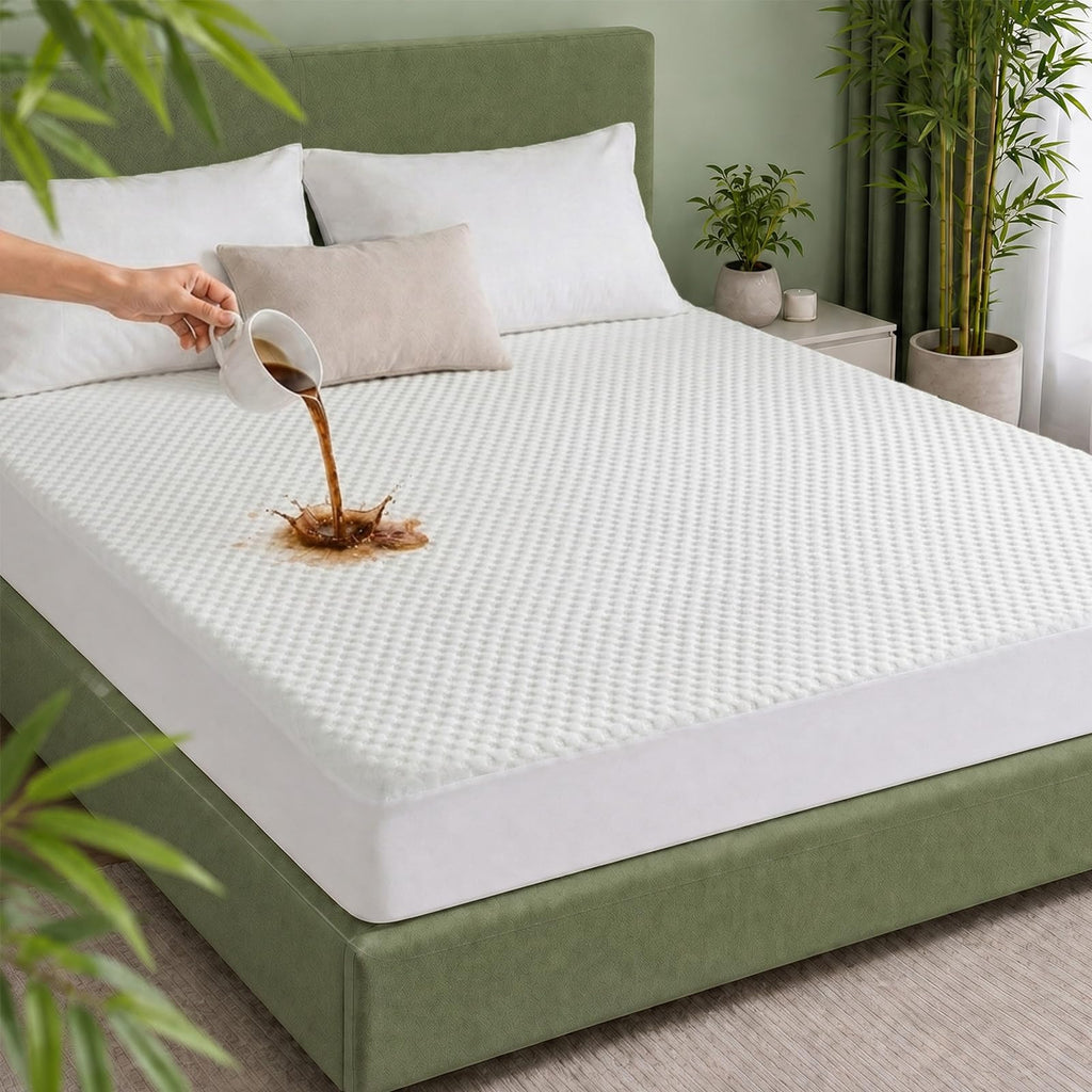 Queen Waterproof Cooling Mattress Protector N822