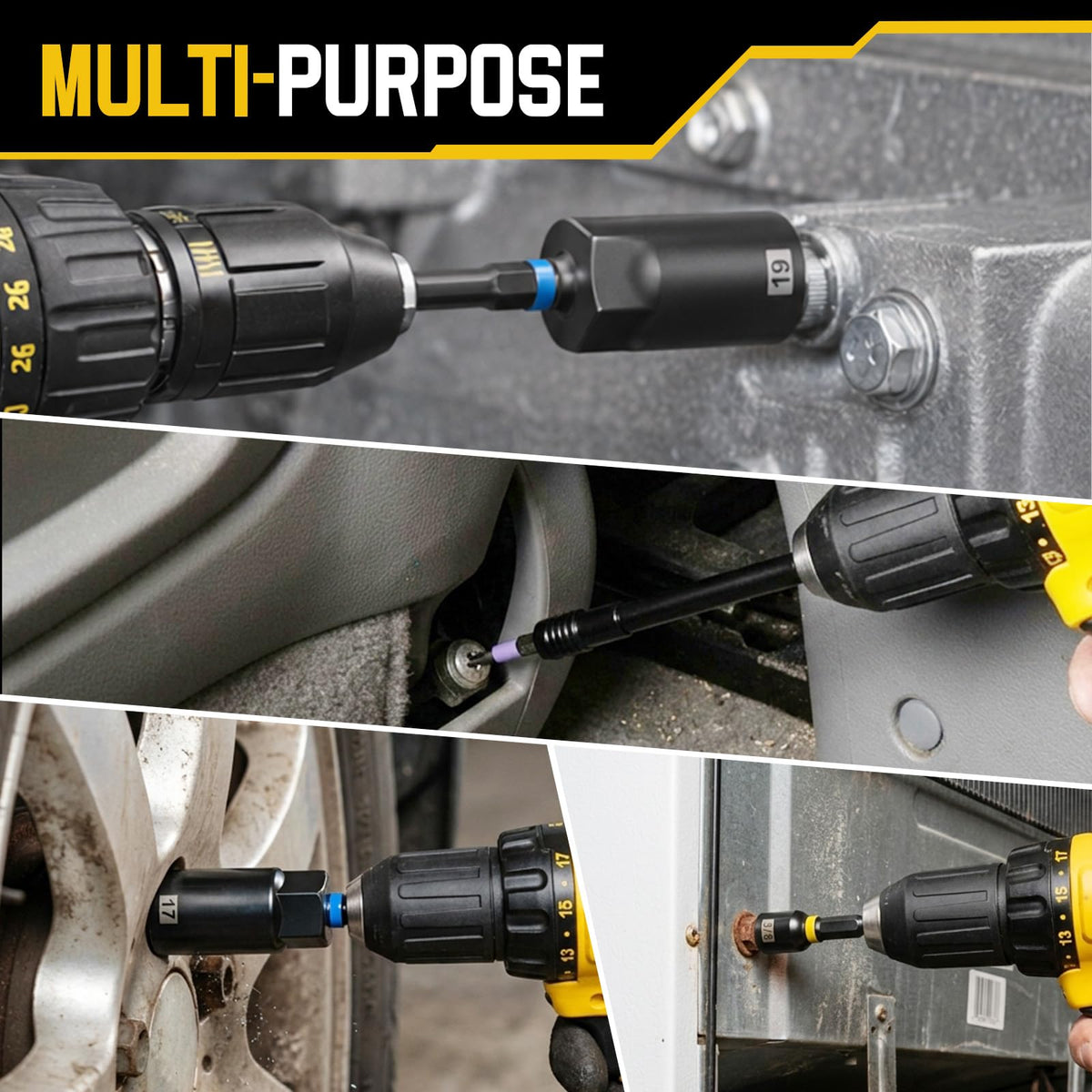 80 PCS Magnetic Impact Driver Bit Set V8013
