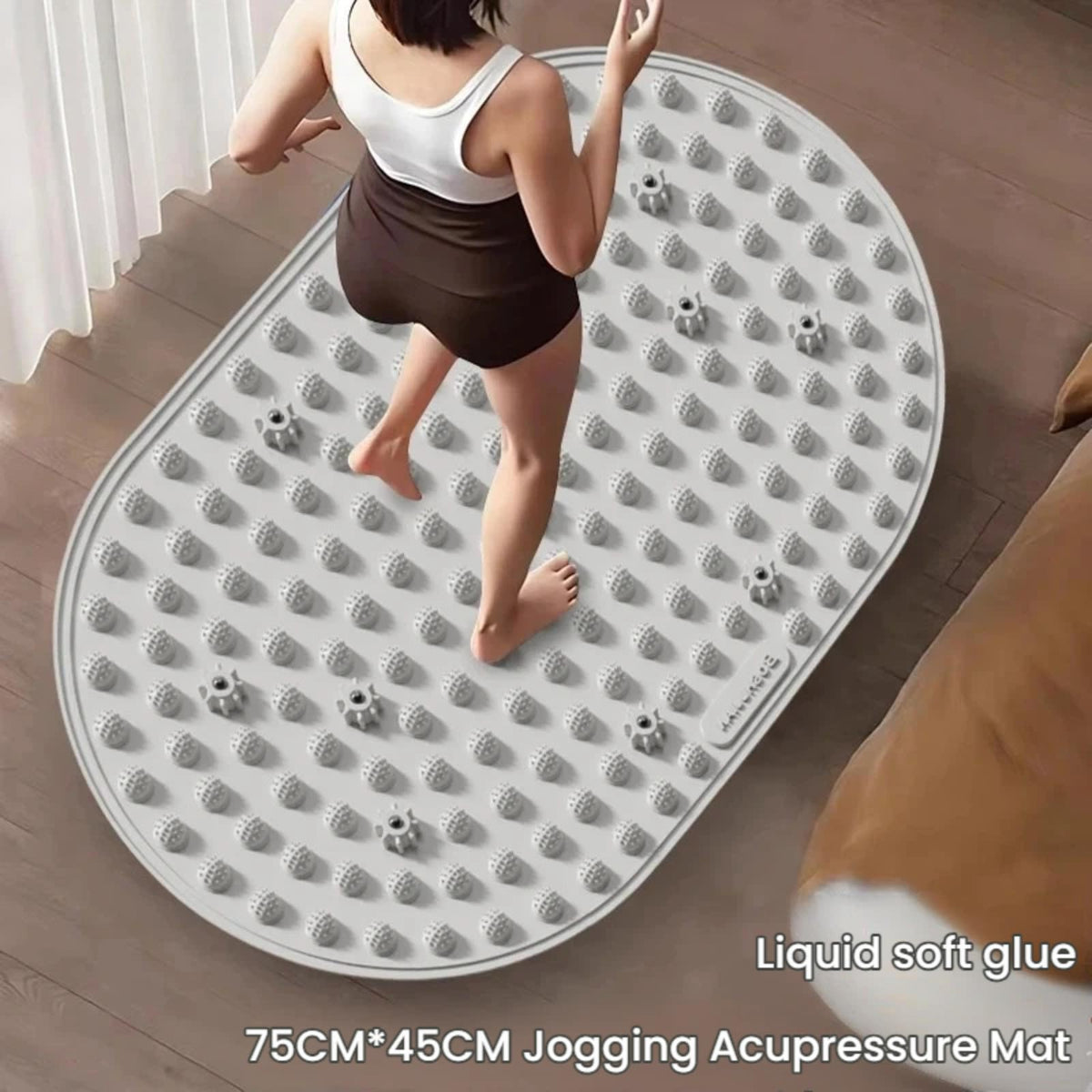 Liquid Silicone Foot Massage Fitness Mat K53638