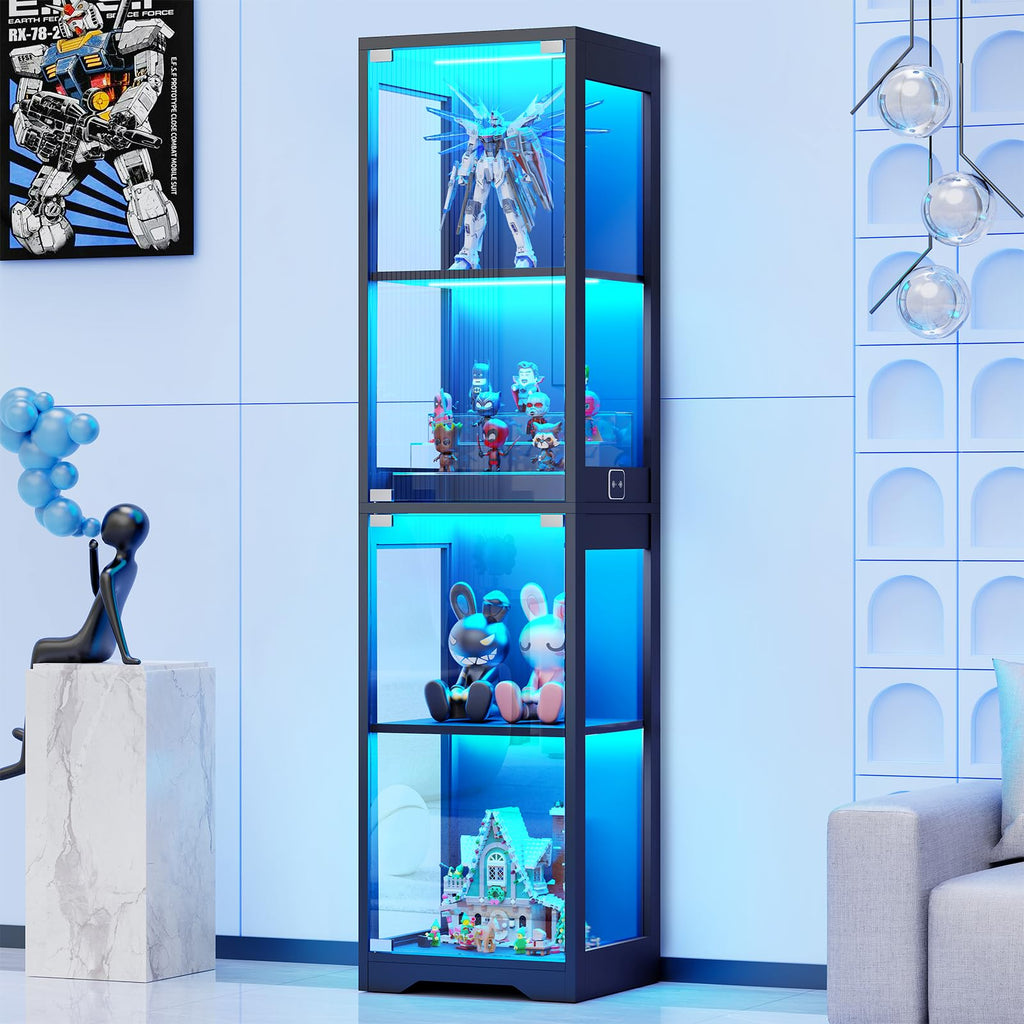 Black Glass Display Cabinet X300040