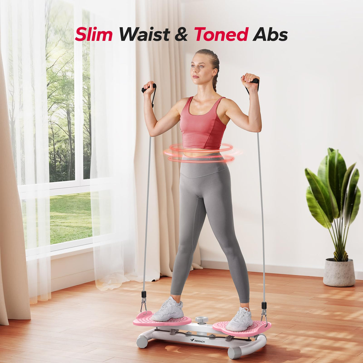 Waist Twister Machine 300 lbs Capacity G689