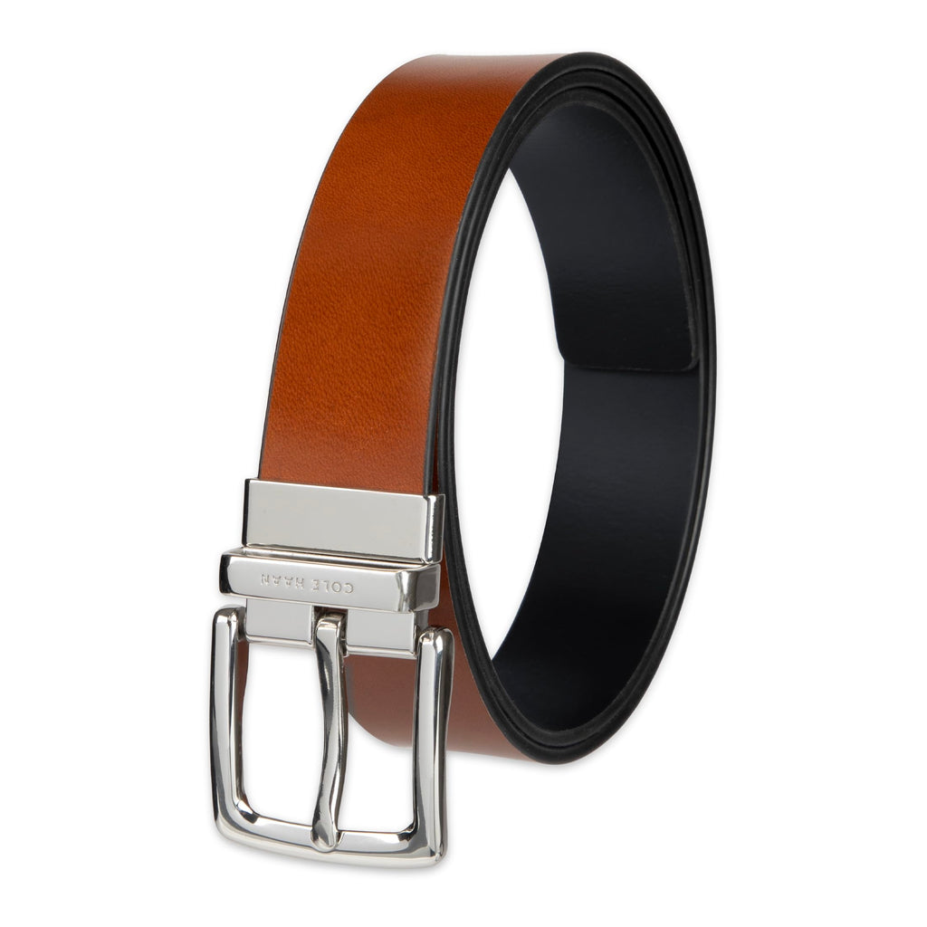 Reversible Embossed Logo Casual Belt S514