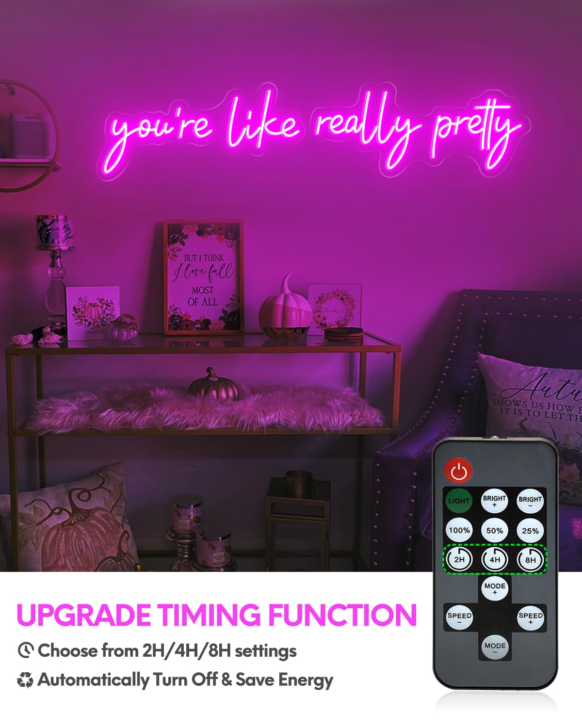 32x7 Inch Neon Signs for Wall Decor Q897086