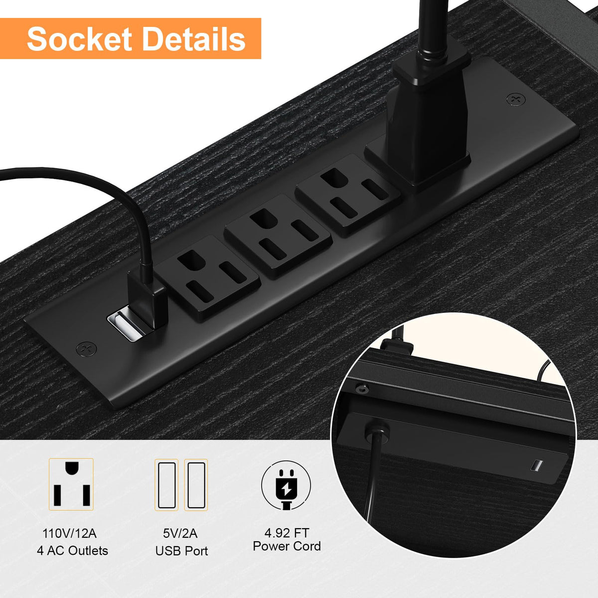 Floating TV Stand for TVs up to 60" B85131
