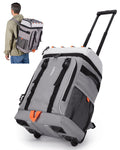 36/50 Cans Insulated Rolling Cooler Backpack with Wheels Y9056