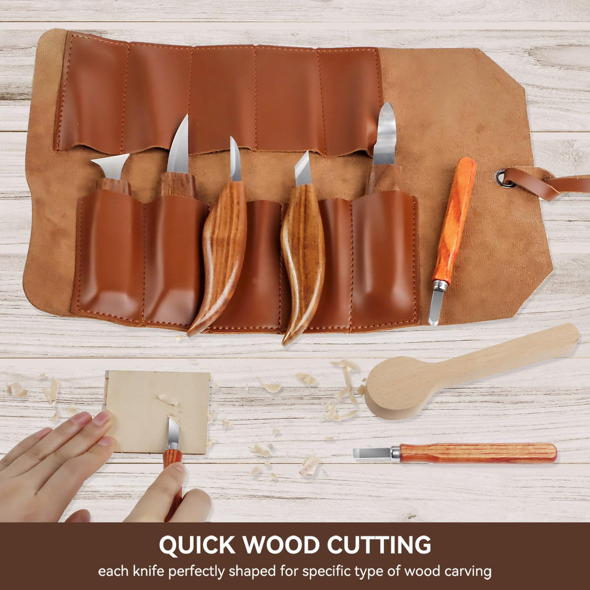 Wood Carving Tools Whittling Kit P1665