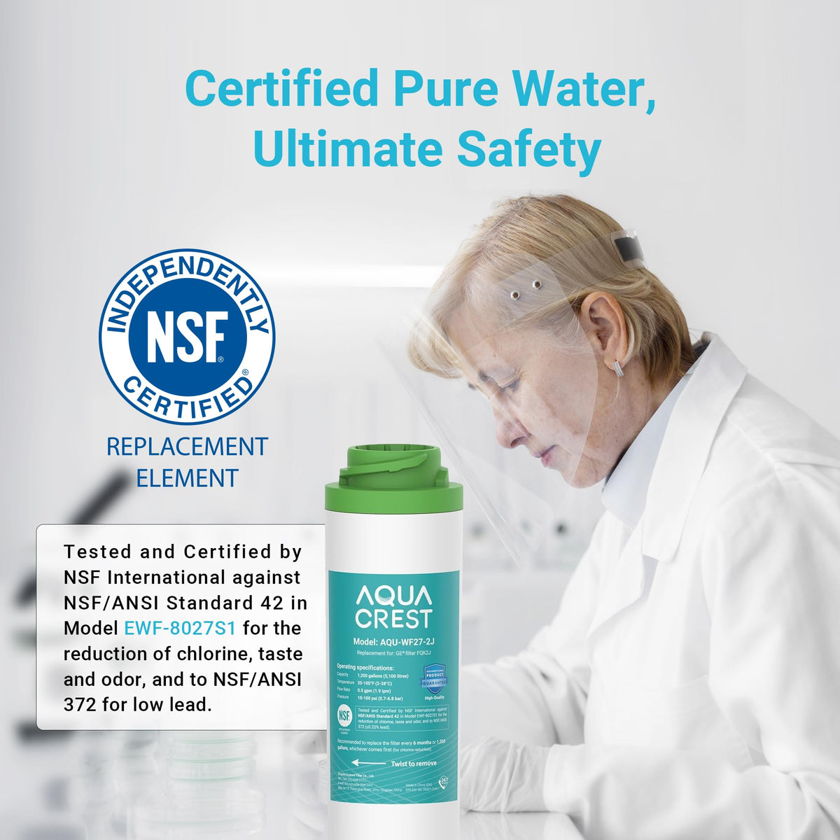 Water Filter Replacement 4 Pack M279527