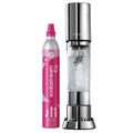 Stainless Steel Sparkling Water Maker with 60L CO2 Cylinder and Bottle I196194
