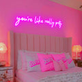 32x7 Inch Neon Signs for Wall Decor Q897086