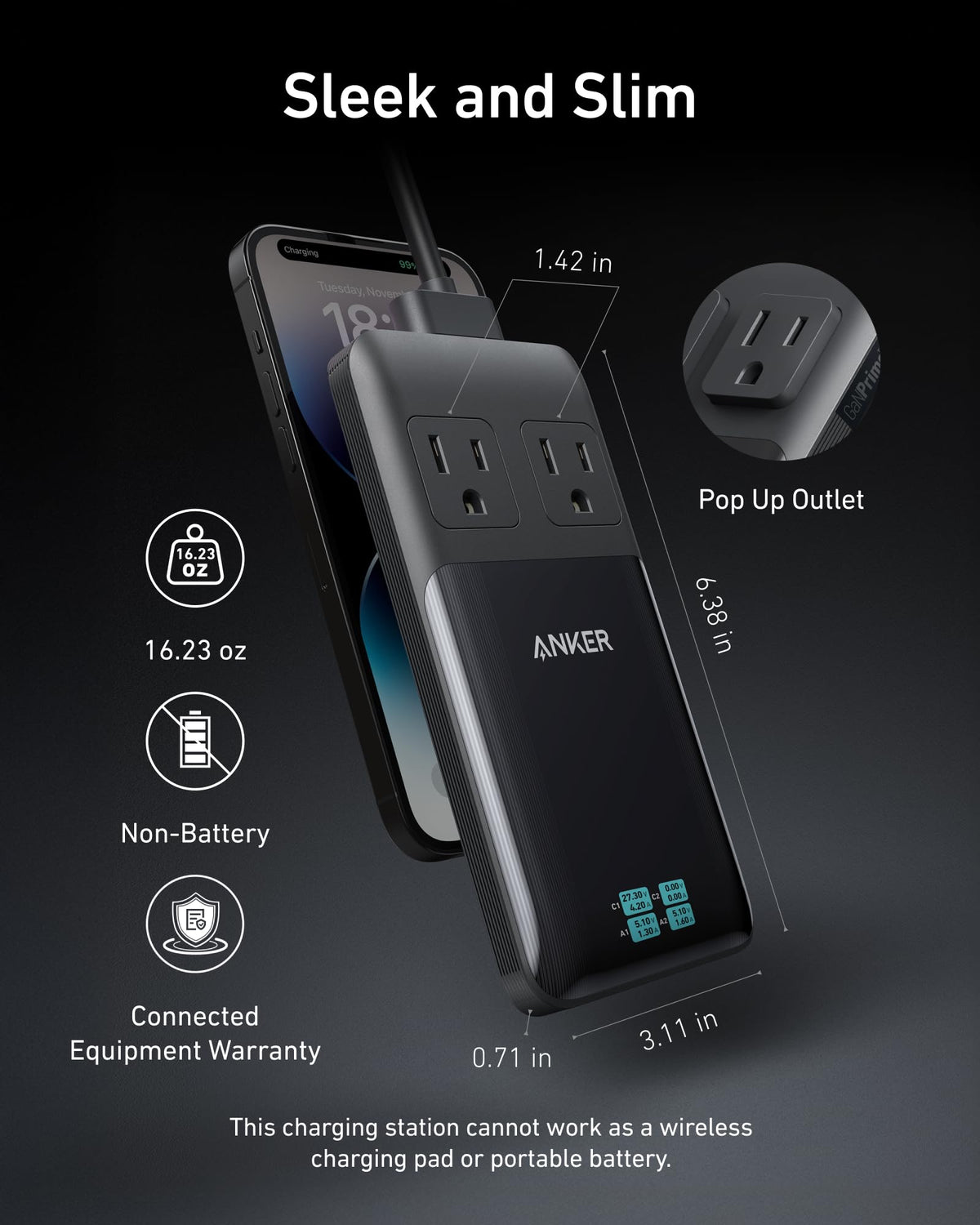 140W 6-in-1 Charging Station A9648