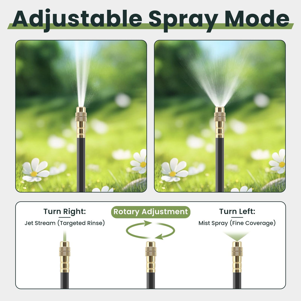 200FT Automatic Drip Irrigation Kit 40 Nozzles S72386