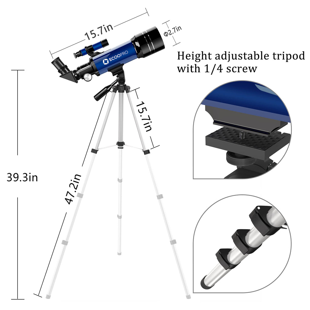 70mm Aperture 360mm Refractor Telescope N966296