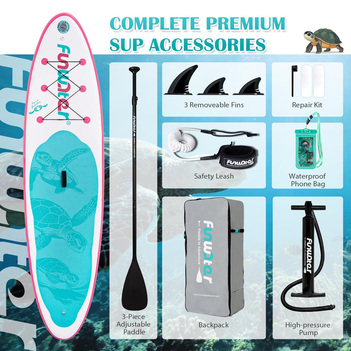 Inflatable Stand Up Paddle Board M9489