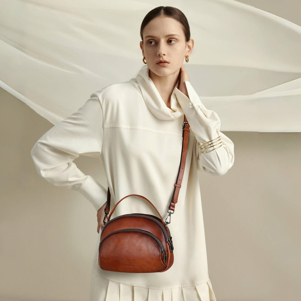 Genuine Leather Crossbody Bags Z53495