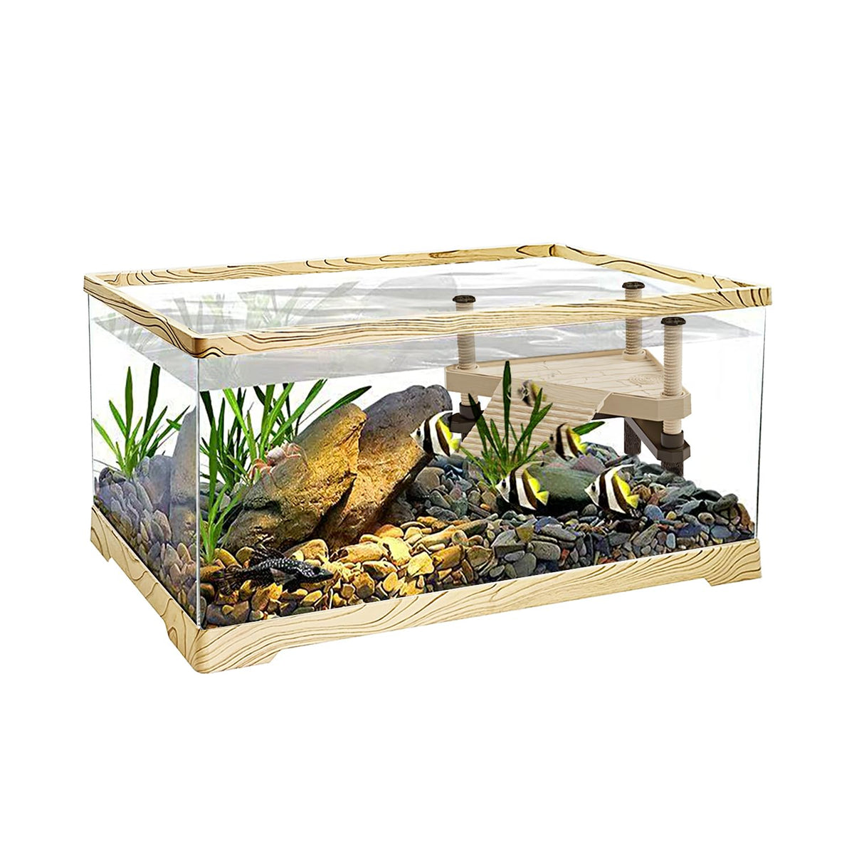 Turtle Tank with Basking Platform U93519