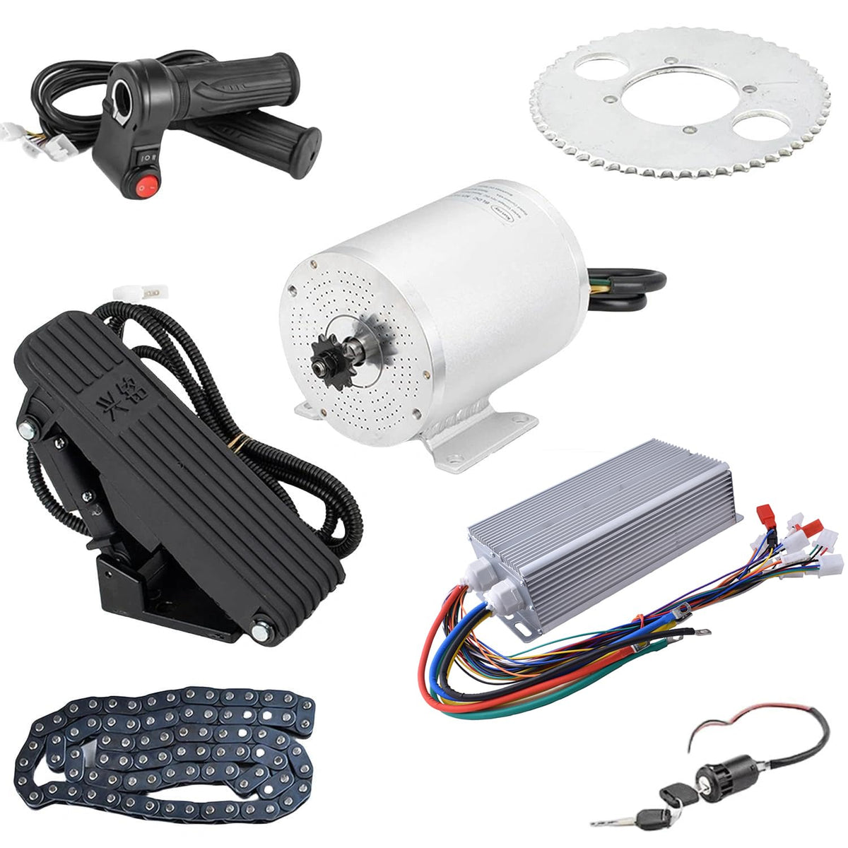 2500W 60V Electric Scooter Brushless DC Motor P774
