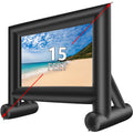 Inflatable Projector Screen 15ft with Air Blower and Storage Bag U6358