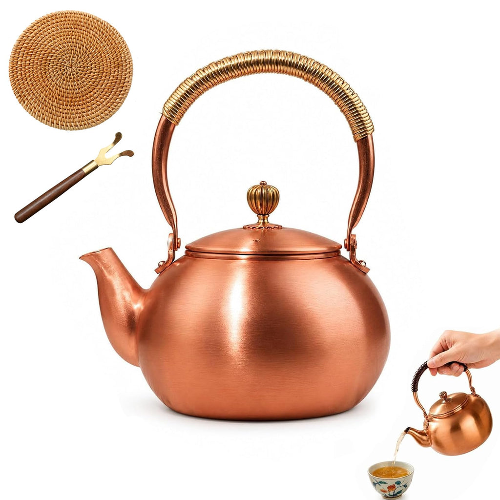 Handmade Copper Tea Kettle 1200ML J863