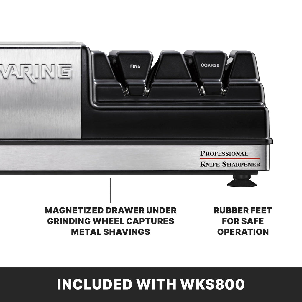 Commercial Knife Sharpener with 3 Stations A6669