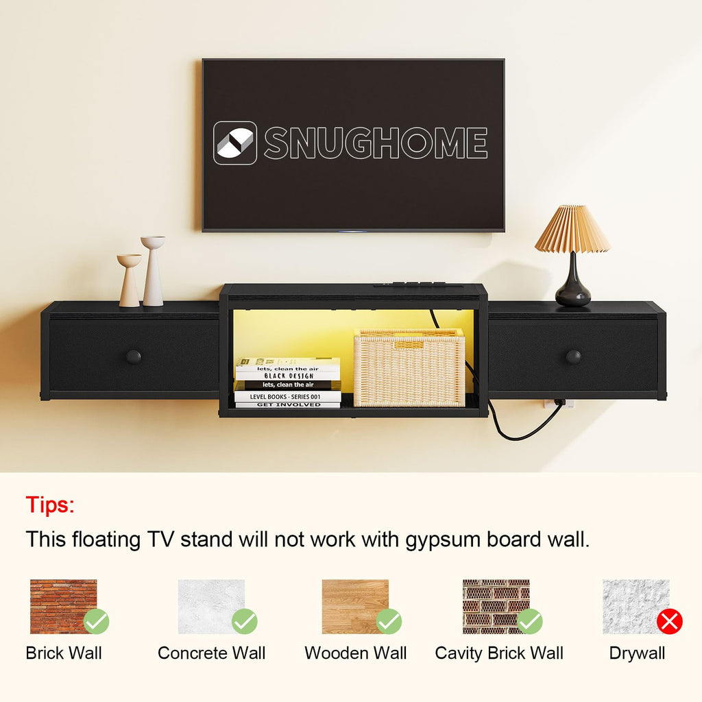 Floating TV Stand for TVs up to 60" B85131