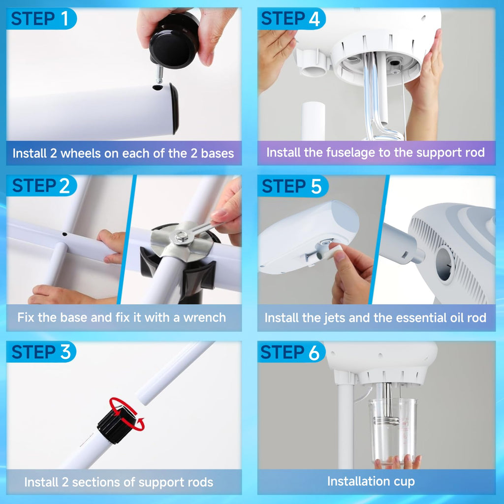 Facial Steamer with Magnifying Lamp W30396