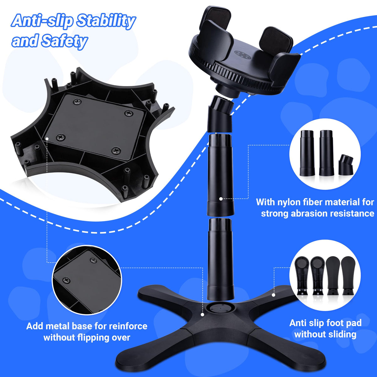 Adjustable Dog Bowl Stand V62836