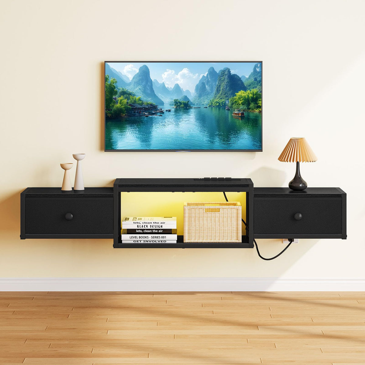 Floating TV Stand for TVs up to 60" B85131