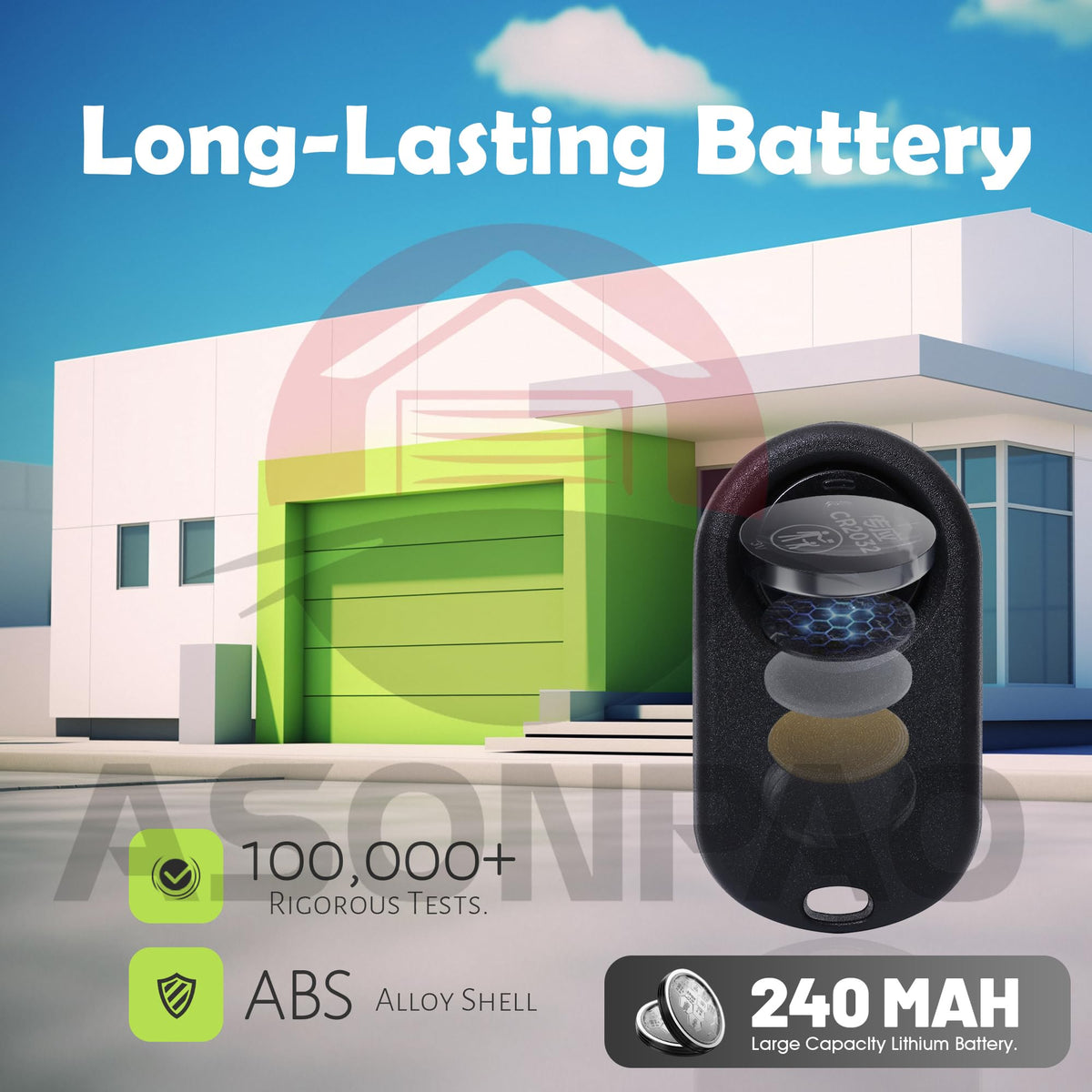Universal Garage Door Opener Remote Pack of 4 G27708