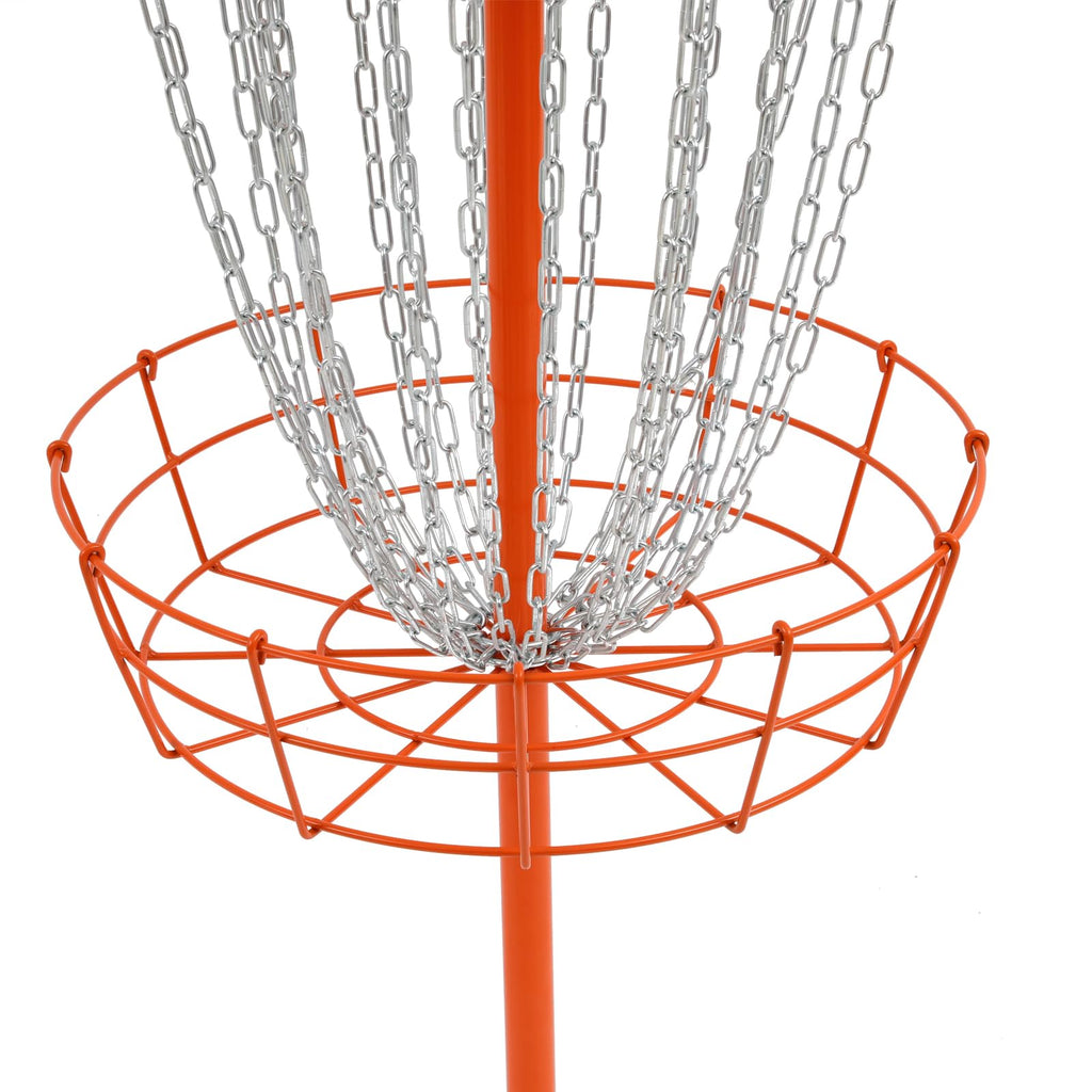 Portable Disc Golf Basket with 24-Chain Catching System M550553