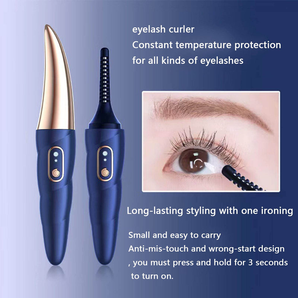 Heated Electric Eyelash Curler with Comb K55132