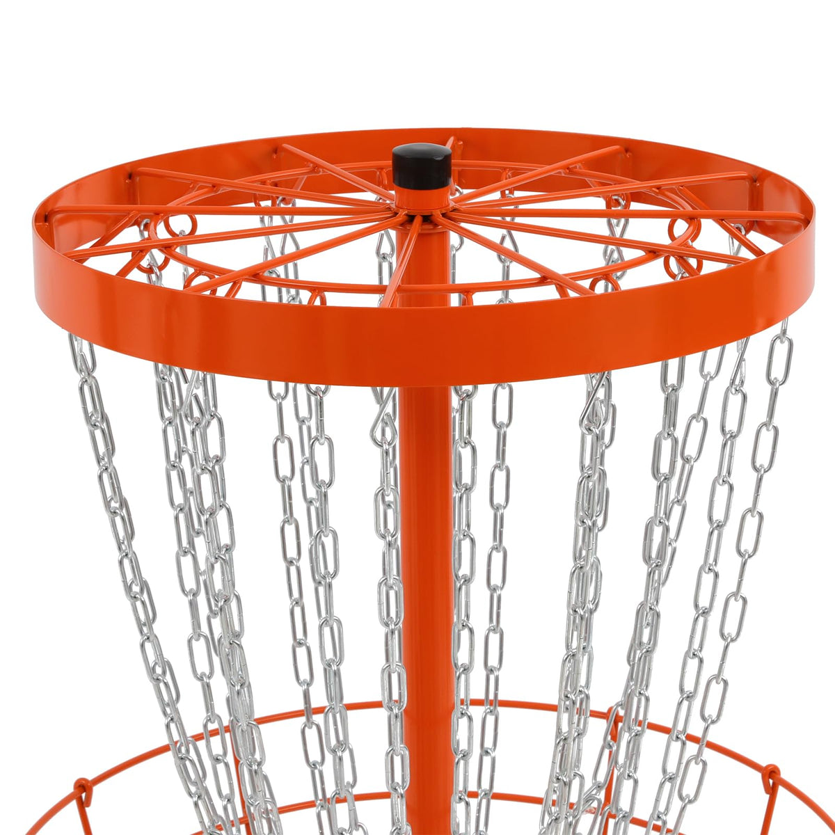Portable Disc Golf Basket with 24-Chain Catching System M550553