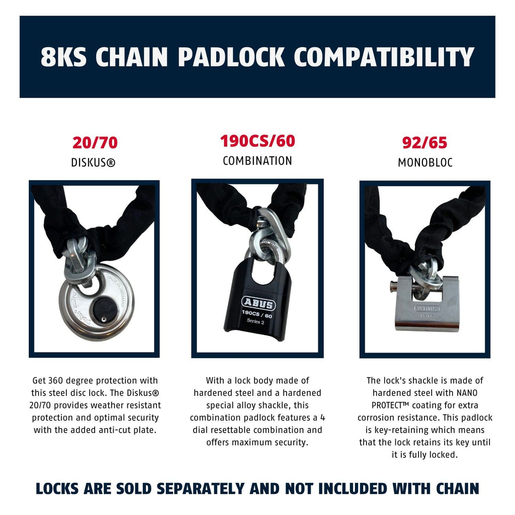 Hardened Steel Square Security Chain C499