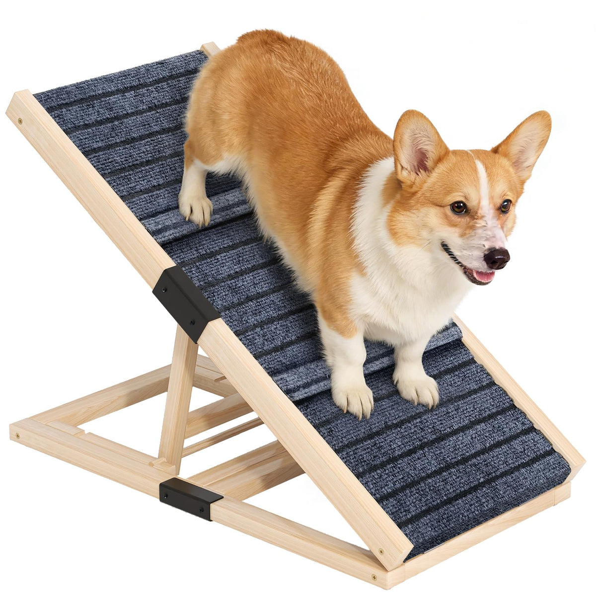 Adjustable Wooden Dog Ramp M640