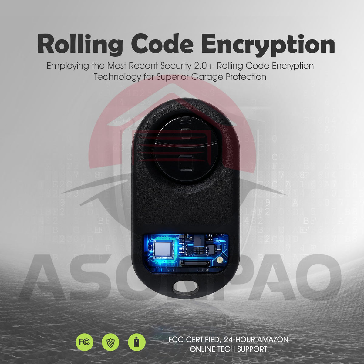Universal Garage Door Opener Remote Pack of 4 G27708