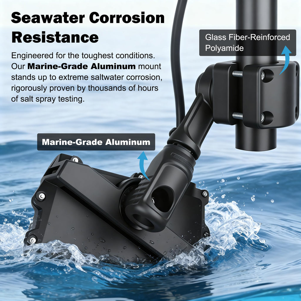 Aluminum Transducer Pole Mount V596785