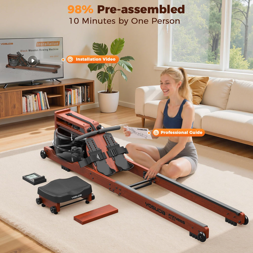 Foldable Water Rowing Machine D703992
