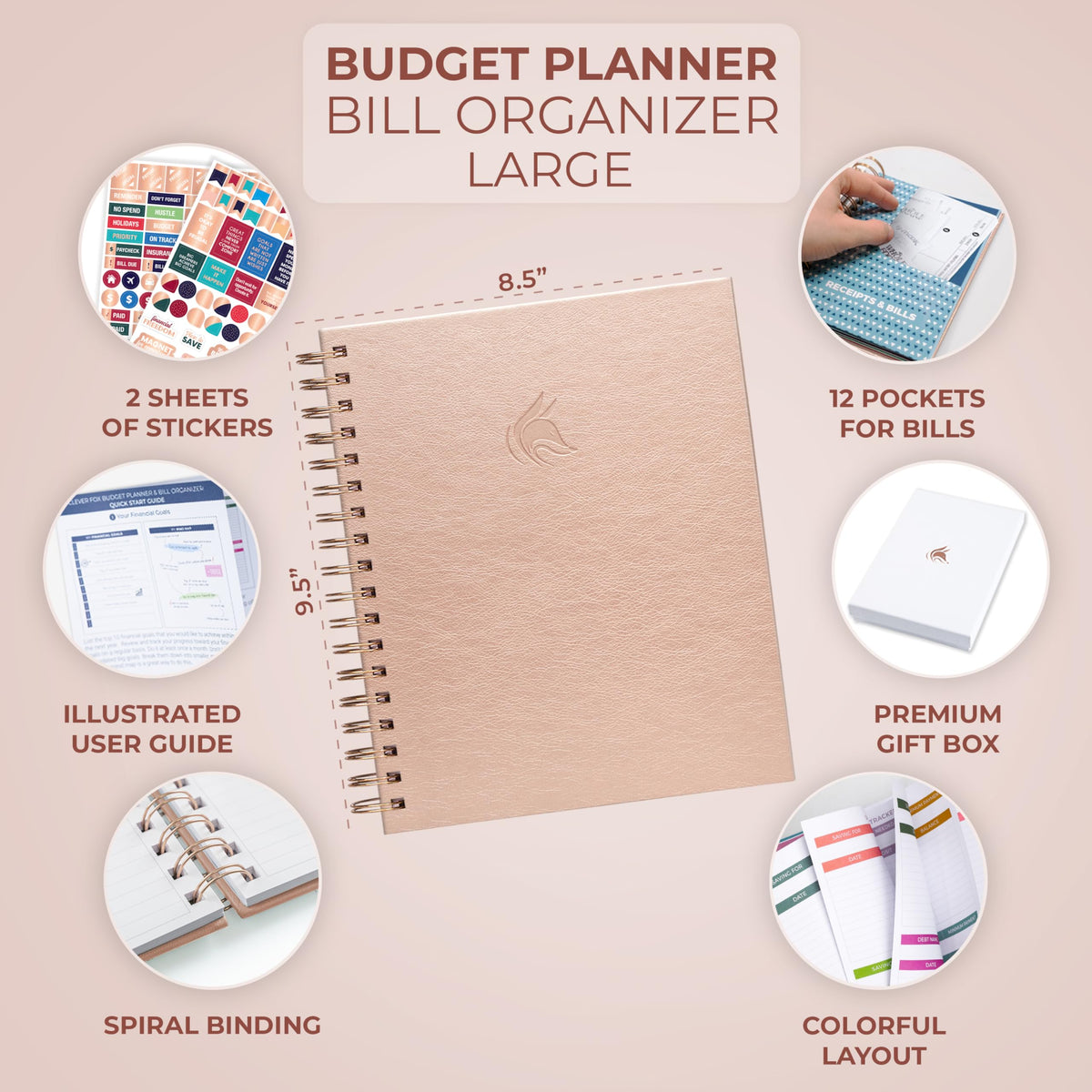 Budget Planner & Monthly Bill Organizer V51732
