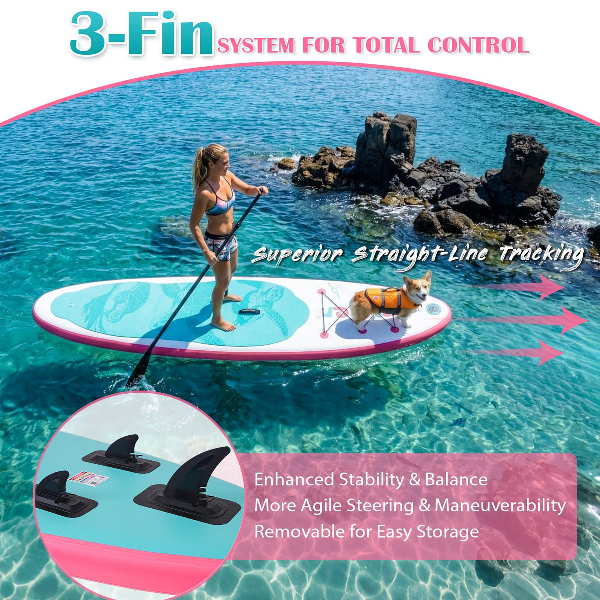 Inflatable Stand Up Paddle Board M9489