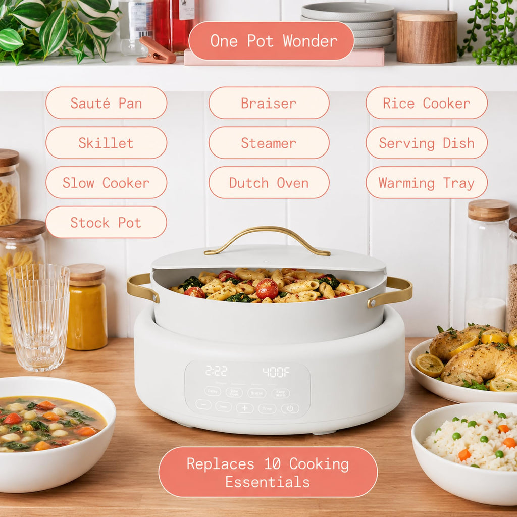 6 Qt Electric Multi-Cooker F39461