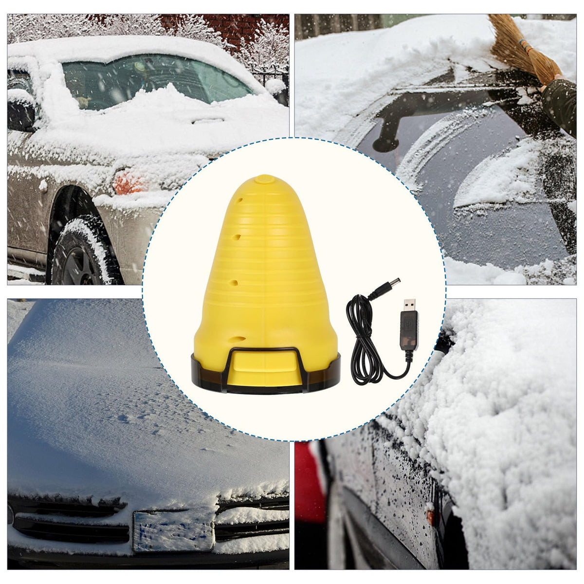 ABS Car Ice Scraper U3311