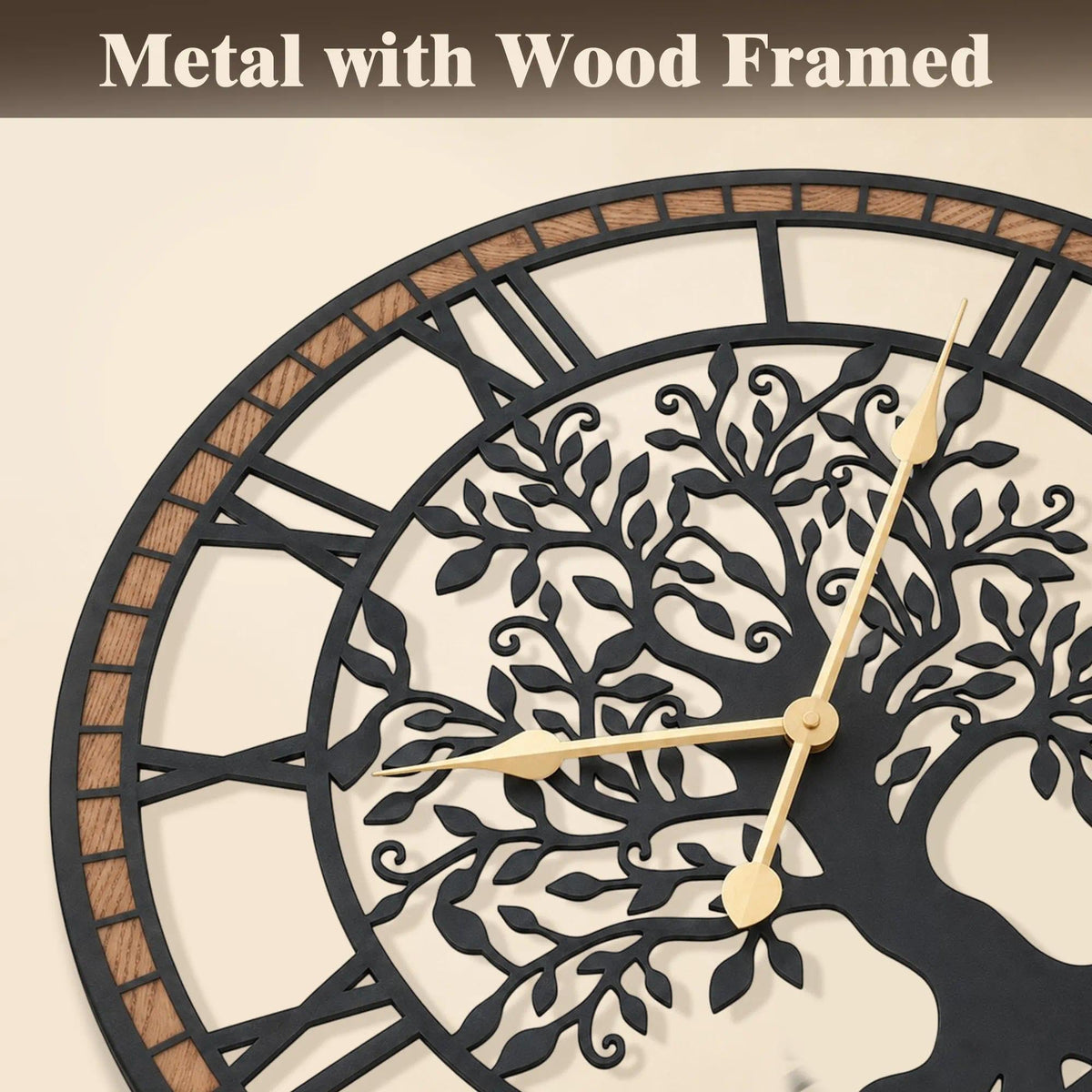24 Inch Decorative Wall Clock M545626