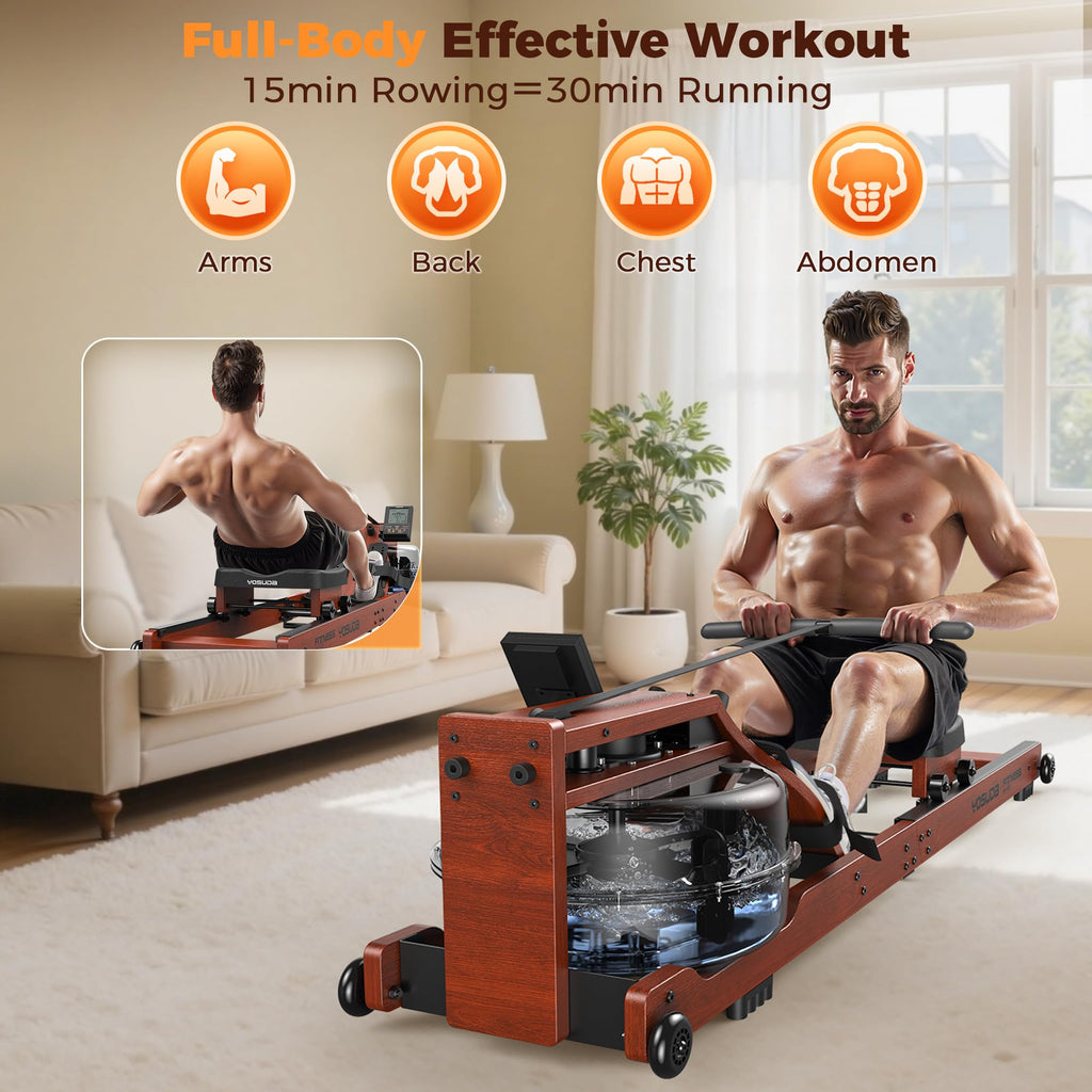 Foldable Water Rowing Machine D703992