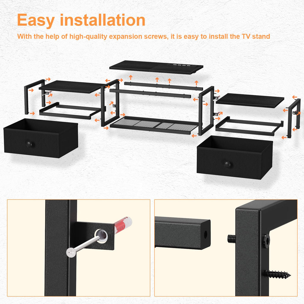 Floating TV Stand for TVs up to 60" B85131