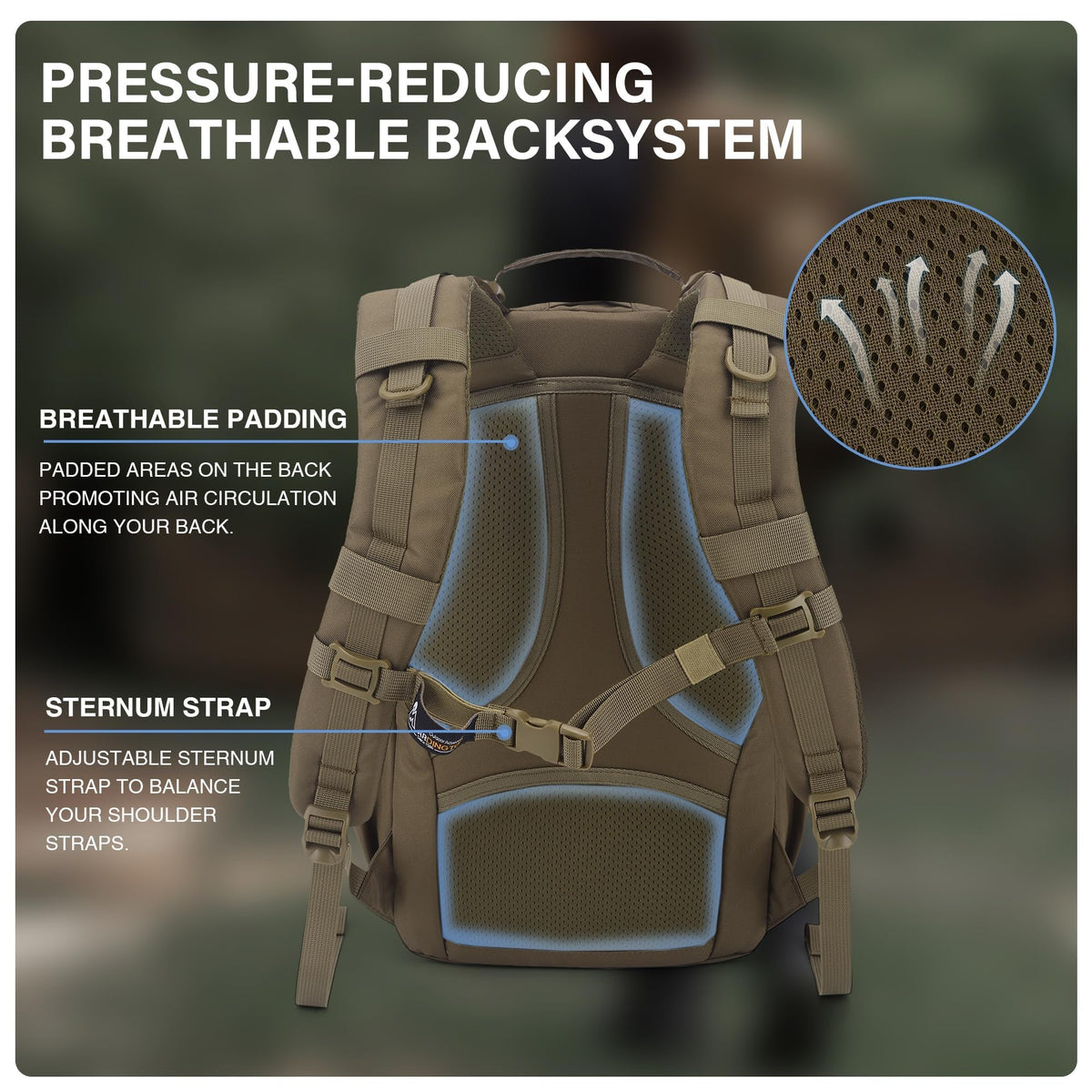 18L Molle Tactical Backpack W507
