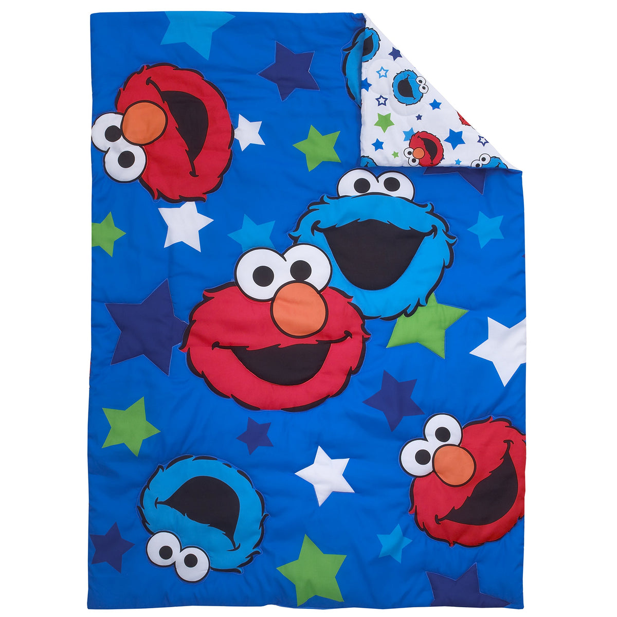 Blue/Red/Green 4 Piece Toddler Bed Set H469539