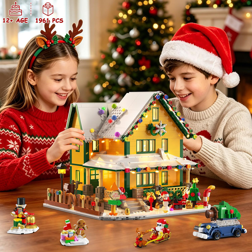 Advent Calendar 2026 Christmas House Mini Building Set with Lights Q858705