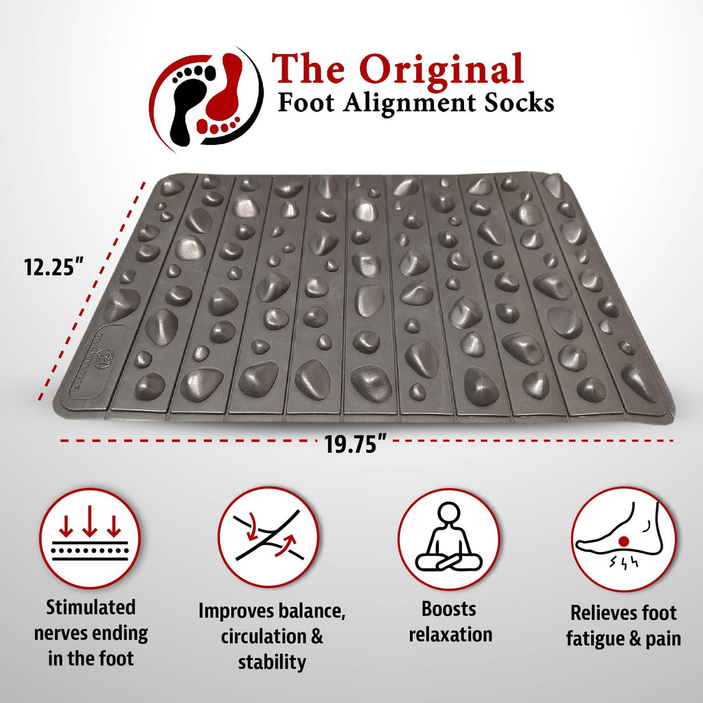 Rock Mat & Alignment Socks with Toe Separators (Small) U23168